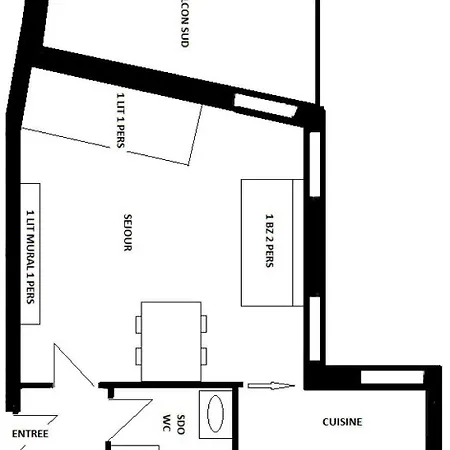 아파트 La Porte De Montchavin - Pour 3 Personnes Mae-9504